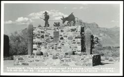 Snowbeard The Dutchman Monument at Apache Junction Postcard