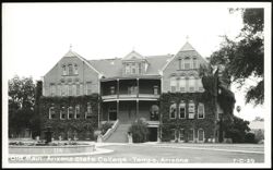 Old Main at Arizona State College Postcard