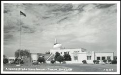 Arizona State Sanatorium Building in Tempe Postcard