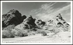 Rock Formations in Papago Park, Tempe, Arizona Postcard