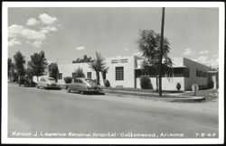 Marcus J. Lawrence Memorial Hospital in Cottonwood Postcard
