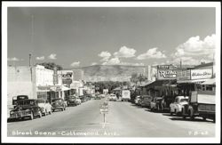 Street Scene in Cottonwood, Arizona Postcard