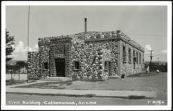 Civic Club Building in Cottonwood, Arizona Postcard