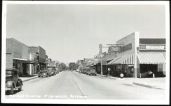 Street Scene in Florence, Arizona Postcard