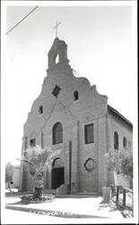 Catholic Church in Florence, Arizona Postcard