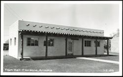 Town Hall in Florence, Arizona Postcard