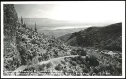 Looking Toward Roosevelt Lake, Tonto National Monument Postcard