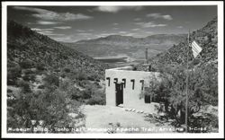 Museum Building at Tonto National Monument, Apache Trail Postcard