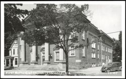 First Methodist Church in Florence, Alabama Postcard