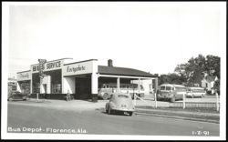 Bus Depot and Southeastern Greyhound Lines in Florence