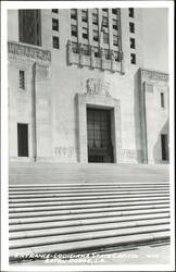 Entrance to the Louisiana State Capitol Postcard