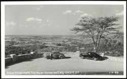 View from Hall's Gap on U.S. 27 Postcard