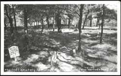The Old Cemetery at Pioneer Memorial State Park Postcard