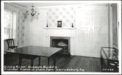 Dining Room, Museum Building, Pioneer Memorial State Park Postcard
