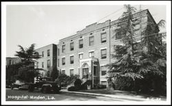 Hospital Building in Minden, Louisiana Postcard