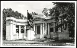 Iowa Monument at Vicksburg National Military Park Postcard