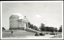 Illinois Monument at National Military Park Postcard