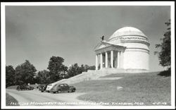 Illinois Monument at National Military Park Postcard