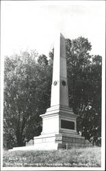 New York Monument at Vicksburg National Military Park Postcard
