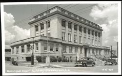 Municipal Court Building in Shreveport, Louisiana Postcard