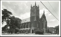 St. John's Catholic Church in Shreveport, Louisiana Postcard