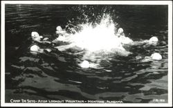 Camp DeSoto Swimmers on Lookout Mountain Postcard