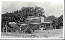 Angelo's Place, Home of Famous Spaghetti and Meatballs Postcard
