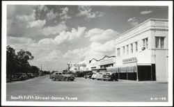 South Fifth Street View in Donna, Texas Postcard