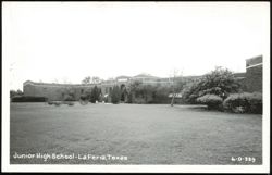 Junior High School Building in La Feria, Texas Postcard