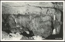 Wagnerian Stage at Cascade Caverns Postcard