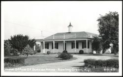 Home Office of Duncan Hines in Bowling Green Postcard