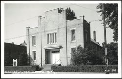 Baptist Church in Cave City, Kentucky Postcard