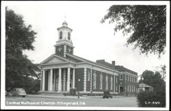 Central Methodist Church in Fitzgerald, Georgia Postcard