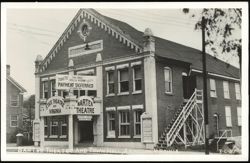 Barter Theatre and Town Hall in Abingdon, Virginia Postcard