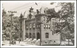 U.S. Post Office Building in Abingdon, Virginia Postcard