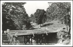 Bridge Over Hayes Branch on State Highway 62 Postcard