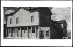 Historic Schieffelin Hall in Tombstone, Arizona Postcard
