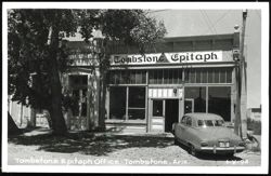 Tombstone Epitaph Office Building Postcard