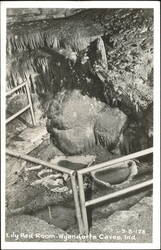 Lily Pad Room in Wyandotte Caves Postcard