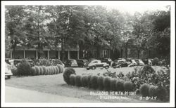 Dillsboro Health Resort with Parked Cars Postcard