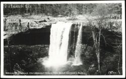 Noccalulu Falls on Lookout Mountain Postcard