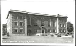 Cocke County Court House in Newport, Tennessee Postcard