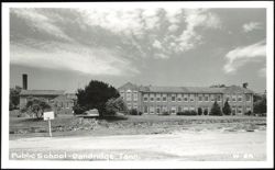 Public School Building in Dandridge, Tennessee Postcard