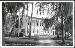 Cypress Lodge near Canal Point, Florida Postcard