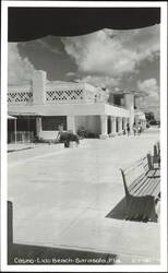 Lido Beach Casino and Coquina Room, Sarasota Postcard