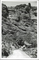 The Apache Trail in Fish Creek Canyon Postcard