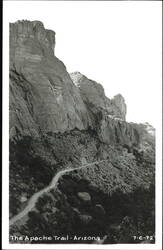 The Apache Trail, Arizona Postcard