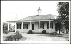 Home Office of Duncan Hines in Bowling Green Postcard