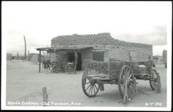 Ward's Saloon at Old Tucson, Arizona Postcard