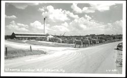 Stearns Lumber Mill in Stearns, Kentucky Postcard